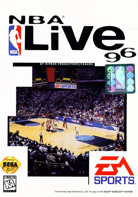 بازی ان بی ای 96 (NBA Live 96) آنلاین + لینک دانلود || گیمزو